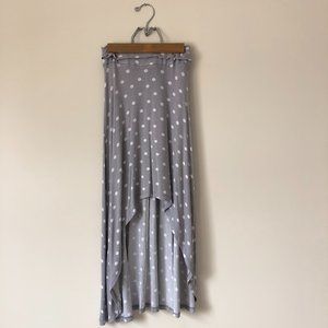 Delia's | grey maxi skirt